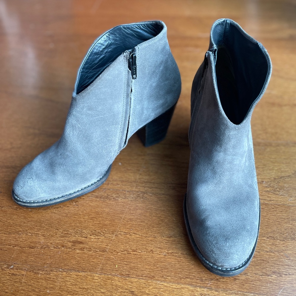 Chic Suede Booties - Picture 3 of 10